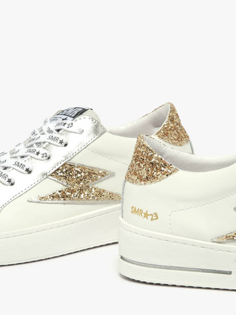 Sneakers Maya Uit Leder Semerdjian Wit women MAYA ander zicht 3